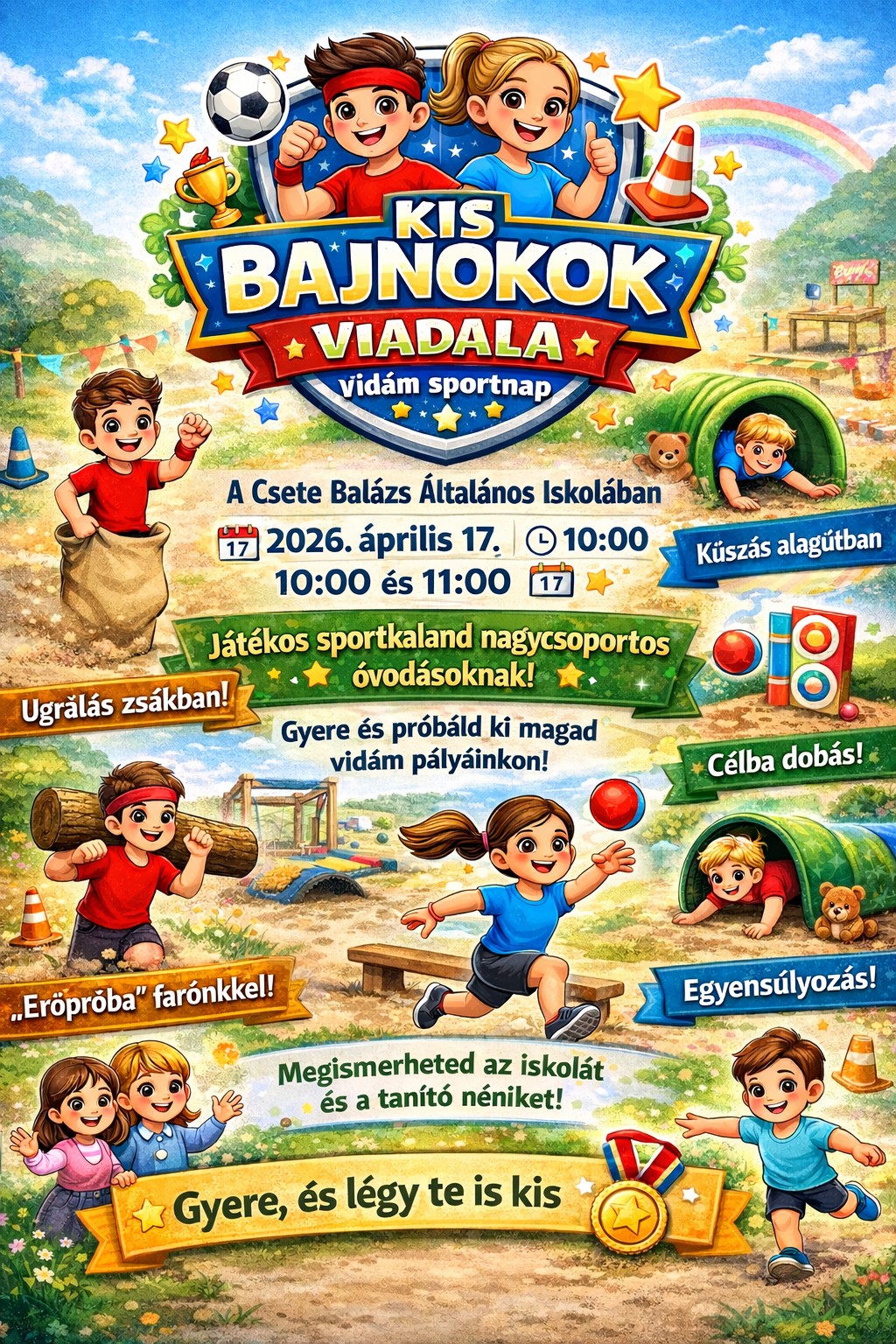 kis bajnokok viadala 